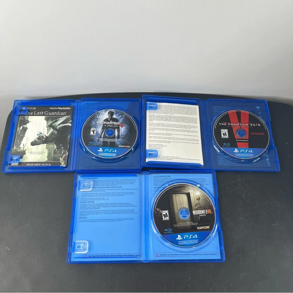 PlayStation 4 PS4 Bundle Lot of 14 Games (Metal Gear Solid Last Of Us Witcher)